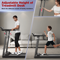 Tapis roulant électrique portable de haute qualité 2025, moteur 3,5 CV pour la salle de sport à domicile, affichage LED, tapis de marche pliable
