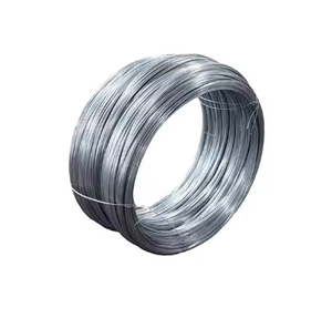 Filo di ferro in acciaio lungo filo di ferro zincato a caldo filo per unghie in acciaio elettro zincato filo di acciaio per zero e recinzione - Product Image 1