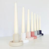 7 Couleurs Uniques, Porte-bougies en Béton pour Mariage, Décorations de Table, Design Moderne, Autres Lanternes et Pots à Bougies en Céramique