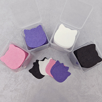 Lingettes jetables 3 plis non pelucheuses pour le démaquillage des ongles, manucure et pédicure, 200 pièces/boîte