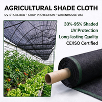 Filet d'ombrage portable pliable en HDPE de haute qualité et robuste pour l'agriculture, filet d'ombrage rectangulaire tissé