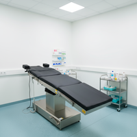 Table d'opération ophtalmique électrique à 2 fonctions en acier inoxydable ENT 304, à levage électrique, faible bruit, certifiée CE, pour usage hospitalier
