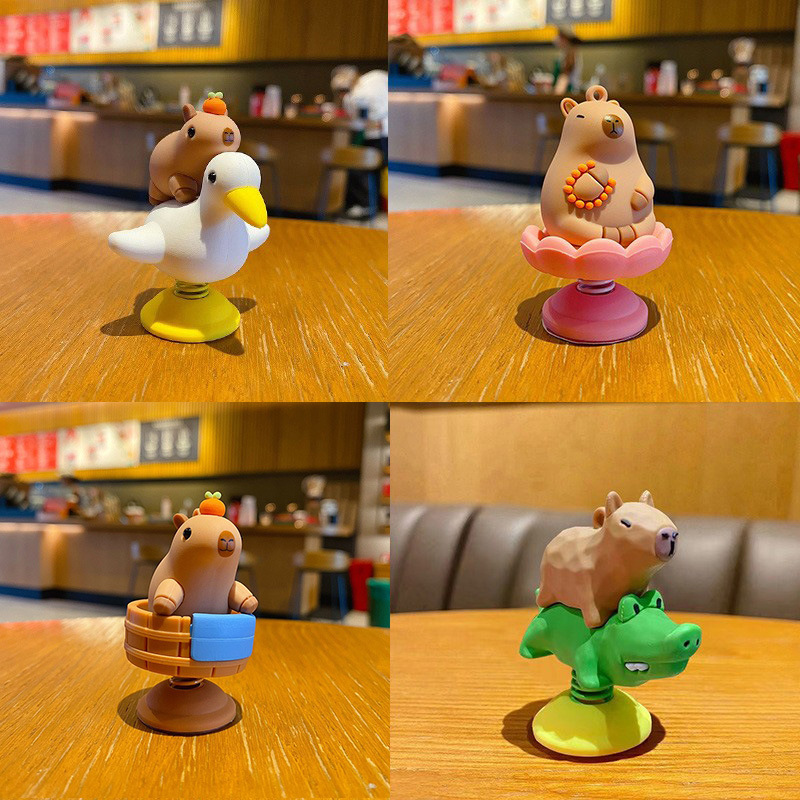 Baby capybaras [Set of four]