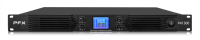 Amplificateur de puissance numérique PFX P41300 Classe D 1300 Watts 4 canaux avec écran d'affichage 1U Amplificateur audio professionnel