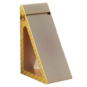 Rascador para gatos en forma de L, corrugado y grueso, resistente al desgaste y que no se desprende, comedero para gatos, cama para gatos, rascador para gatos - Product Image 2
