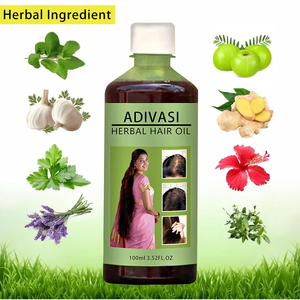프라이빗 라벨 아디바시 탈모 방지 오일 두피 강화 유기농 발모 세럼 - Product Image 4