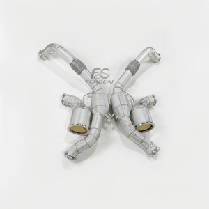 Sin Fallos de Motor para Porsche 976 2.9T 2024-2025 con OPF, Acero Inoxidable de Alto Flujo con Aislamiento Térmico, Mejora de Potencia de Carreras - Product Image 4