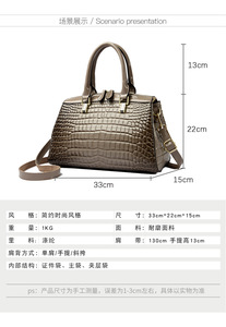 Bolsos de Mano de Lujo para Mujer, Bolsos de Mensajero de Piel Sintética, Bolsos de Hombro Portátiles, Bolsos Tote de Moda para Mujer - Product Image 2