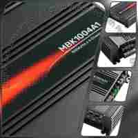 Amplificateur de voiture 4 canaux classe AB 100W RMS x 4, amplificateur audio stéréo haute puissance pour caisson de basses de voiture
