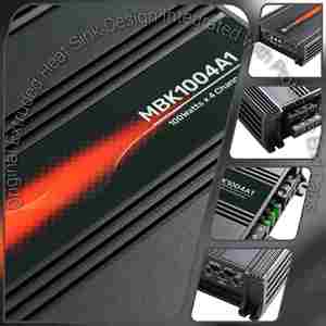 Amplificateur de <span class=keywords><strong>voiture</strong></span> 4 <span class=keywords><strong>canaux</strong></span> classe AB 100W RMS x 4, amplificateur audio stéréo haute puissance pour caisson de basses de <span class=keywords><strong>voiture</strong></span> - Product Image 4