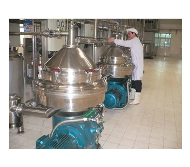 Milk Fat Cream Milk Skimming Milk Clarify Centrifuge Disc Separator Machine