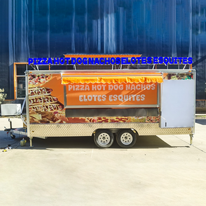 Square Traction Food Trailer, le gadget ultime pour les stalles mobiles pour manipuler les crêpes et le thé au lait. - Product Image 6