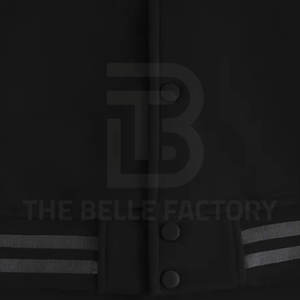 Venta caliente personalizado 100% algodón lona hombres Letterman chaqueta universitaria estilo fresco polar con capucha soporte bordado Popular invierno - Product Image 4