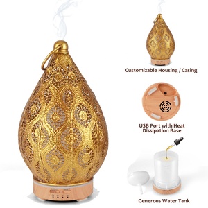 Individueller USB 5V Luftbefeuchter mit LED-Licht Aroma Ätherisches Öl Diffusor für Heimdekoration Fitness-Studio Spa-Nutzung - Product Image 3