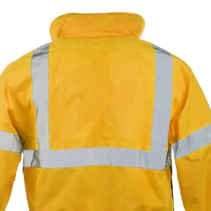 Chaqueta de Seguridad de Alta Visibilidad ANSI Clase 3, Reflectante, Impermeable, Resistente al Viento, para Trabajo Industrial - Product Image 6