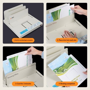 Macchina Portatile per Rilegatura a Caldo, Rilegatrice Termica per 360 Pagine, per Casa e Ufficio, Formato A5, Riscaldamento Rapido Manuale - Product Image 6
