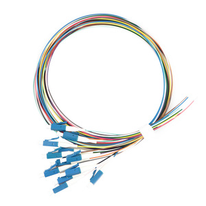 Lot de 12 câbles de raccordement croisés en queue de cochon, câble de dérivation, fibre optique sc pigtails, connecteur de cordon de raccordement - Product Image 5