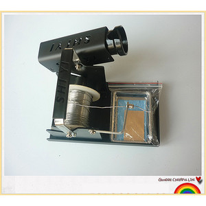 Support de fer à souder en métal avec plateau à colophane et support pour fil à souder pour station de soudage - Product Image 4
