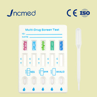 Kit de test de drogue urinaire rapide professionnel 5 en 1, carte de dépistage de drogue multi-panneaux avec analyse d'urine