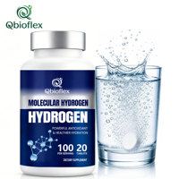 Comprimés d'hydrogène moléculaire Qbioflex en marque privée pour une puissance antioxydante, complément alimentaire