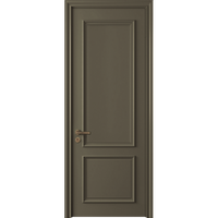 Porte intérieure insonorisée à design encastré, sans peinture, en bois, pour chambre à coucher, maison moderne ou espace de travail
