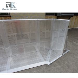 Barrera de Esquina para Multitudes, Barreras Plegables de Aluminio para Escenarios, Valla de Carga Pesada - Product Image 4