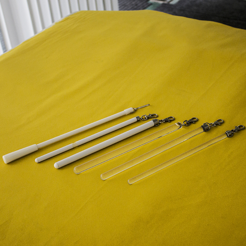 Aluminum or Acrylic Long Curtain Pull