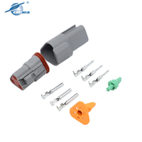 DT Series 3P 4P 6P 8P 12 pin macho hembra Kit de arnés de cables automotriz conectores Deutsch impermeables