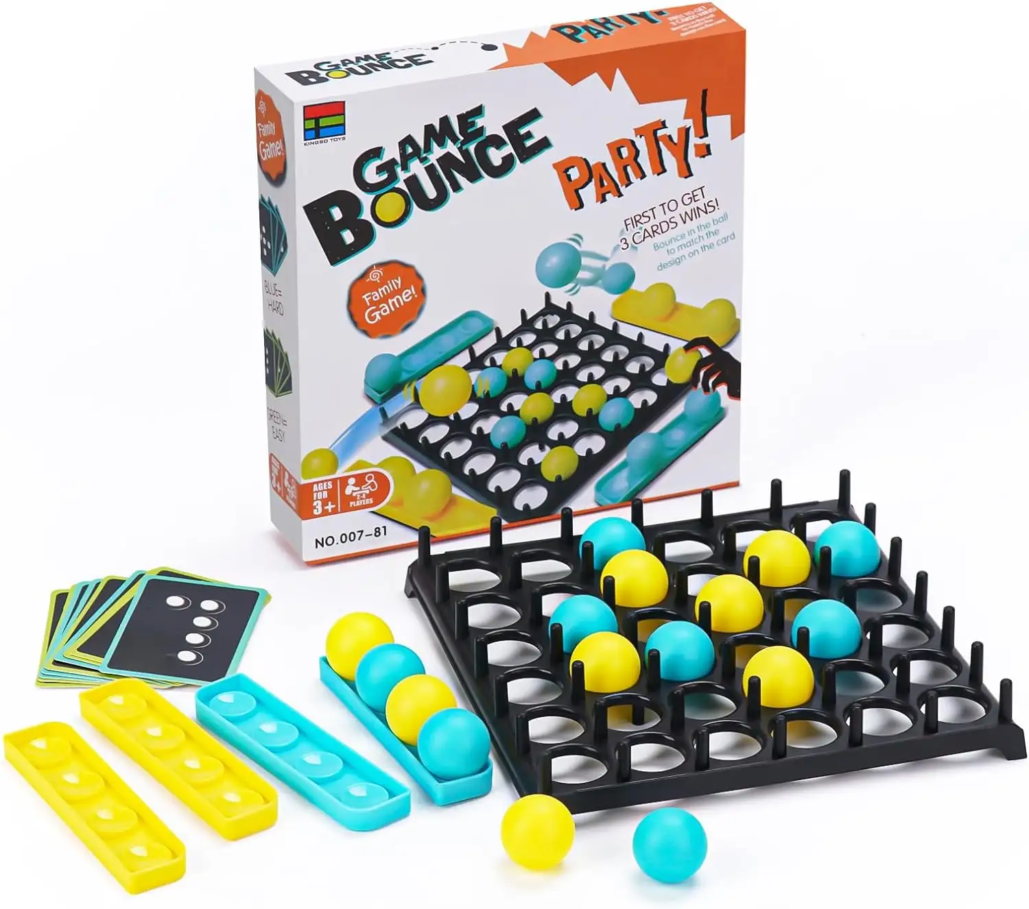 Nieuwe Bounce Off Game Springbal Bordspellen Voor Kinderen Activeren Bounce Ball Game Familie En Party Desktop Tafel Stuiterende Speelgoed