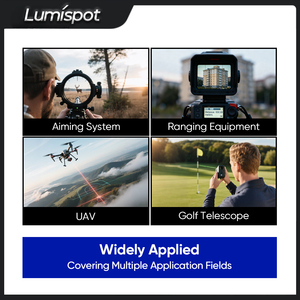 Módulo Láser de Medición de Distancia ELRF-O52 Lumispot, 1535nm, 15km, Seguro para los Ojos y Ligero - Product Image 3