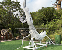 Sculpture métallique réaliste en fer Lucanidae Beatles