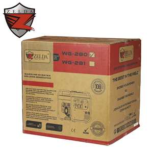 ZELDA New Style <b>Gasoline</b> Generator Welding Machine 280A 220V/50HZ WG-280 Generator - Product Image 5