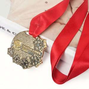 Medallas y Trofeos de Fútbol Personalizados Ecológicos de Metal Dorado con Impresión Digital Offset y Serigrafía - Product Image 5