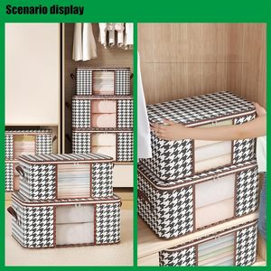 Bolsa de Almacenamiento para Ropa de Cama de 75L con Cierre, Organizador de Sábanas y Ropa para el Hogar, Solución para Sábanas y Edredones - Product Image 3