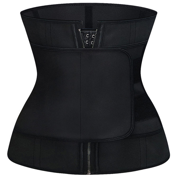 Женский эластичный пояс для похудения, 1 ремень, регулируемая сауна, 9 костей, латексный тренажер талии