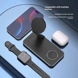 Estación de Carga Inalámbrica 3 en 1, Carga el Teléfono, el Reloj y los Auriculares en un Elegante Soporte - Product Image 4