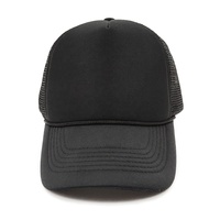 Venta al por mayor barato negro promocional personalizado regalo publicidad espuma malla hombres deportes camionero red gorra y sombreros