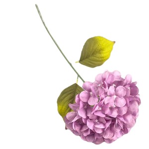 Hydrangea Artificial <b>Flower</b> Bouquet Silk High Simulation Wedding Decoration <b>Single</b> Branch YG 01 - Product Image 5