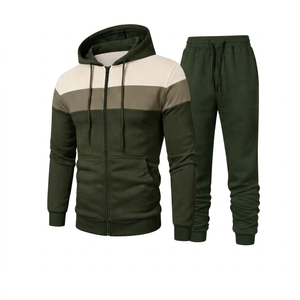 ZEDDISH CLOTHING Premium Printed Breathable Fleece Polyester/Cotton Hoodie Jogger Set <b>Men</b> Streetwear Winter <b>Thermal</b> Athletic - Product Image 1