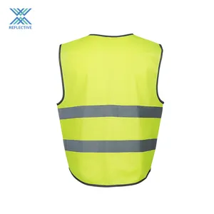 LX Wholesale Low MOQ Engineer Safety Vest EN 20471 Industrial Vest Class 2 Reflective Waistcoat