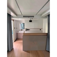 Cabane Apple moderne préfabriquée en acier léger sur roues, entièrement équipée, mobile, pour jardin, bureau, salon ou chambre à coucher