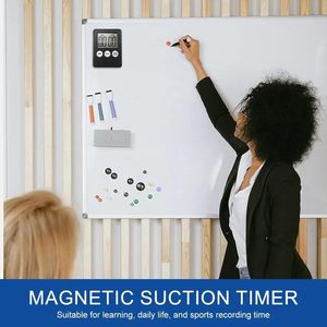 Digital Countdown Kitchen <b>Timer</b> LCD Display Magnetic Base <b>Light</b> Alarm Portable Countertop <b>Timer</b> for Cooking - Product Image 6
