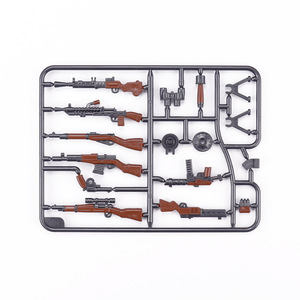 WW2 khối xây dựng bộ mini hình quân sự chiến tranh thế giới II Liên Xô quân đội tình nguyện phun dầu bộ phận vũ khí - Product Image 1