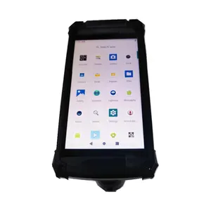 Android 4 + 32G el uhf okuyucu Impinj E710 865-868MHz 6000mAh taşınabilir rfid kart okuyucu