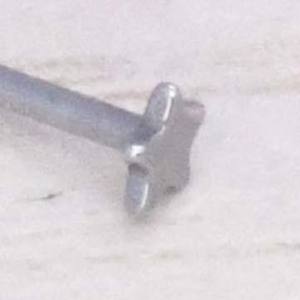 Montaggio gancio lucidato in acciaio inossidabile moda popolare stella a cinque punte figura 7 <span class=keywords><strong>asta</strong></span> Piercing <span class=keywords><strong>gioielli</strong></span> all'ingrosso - Product Image 3