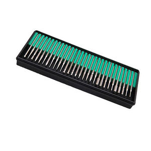 30 قطعة الماس المغلفة لدغ رأس مطحنة عرقوب 3 مللي متر يناسب أداة دوارة - Product Image 4