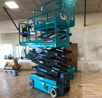 Plateforme élévatrice portable LGMG S1412E, hauteur de travail 15,8 m, capacité 320 kg, moteur de pompe de boîte de vitesses