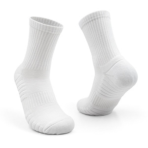 <span class=keywords><strong>Calcetines</strong></span> deportivos de algodón para hombre, <span class=keywords><strong>calcetines</strong></span> transpirables y <span class=keywords><strong>antirozaduras</strong></span>, estilo de toalla gruesa inferior - Product Image 2
