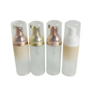 Flacone per pompa in schiuma di plastica da 30/60ml flacone vuoto per ciglia per il viso flacone cosmetico detergente per dispenser di sapone flacone in schiuma