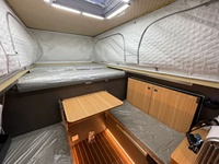 Mini-caravane pliable moderne et légère Pioneer, étanche, pour 4 personnes, pour camions 4x4, camping-cars, remorques de camping-cars